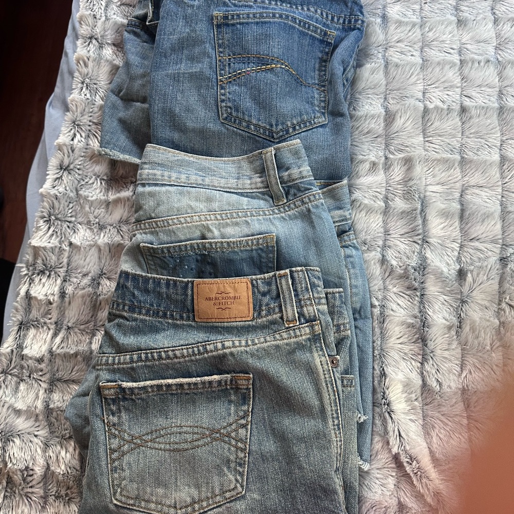Classic Blue Denim shorts- 3 pairs bundle lot
